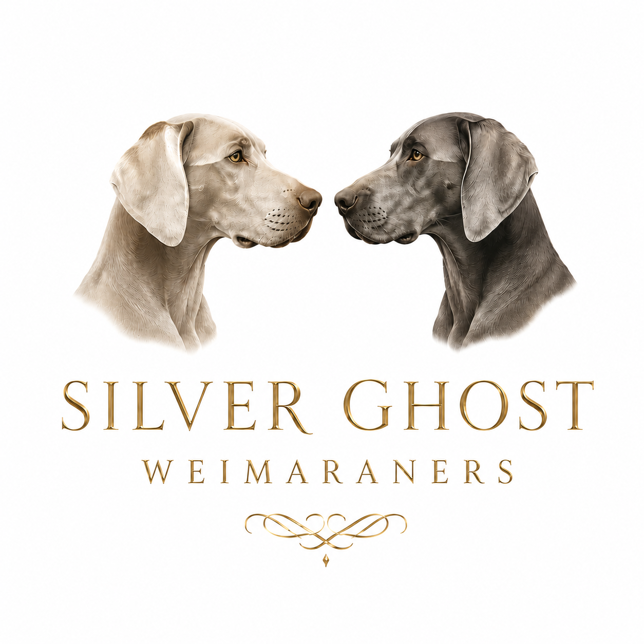 Silver Ghost Weimaraners